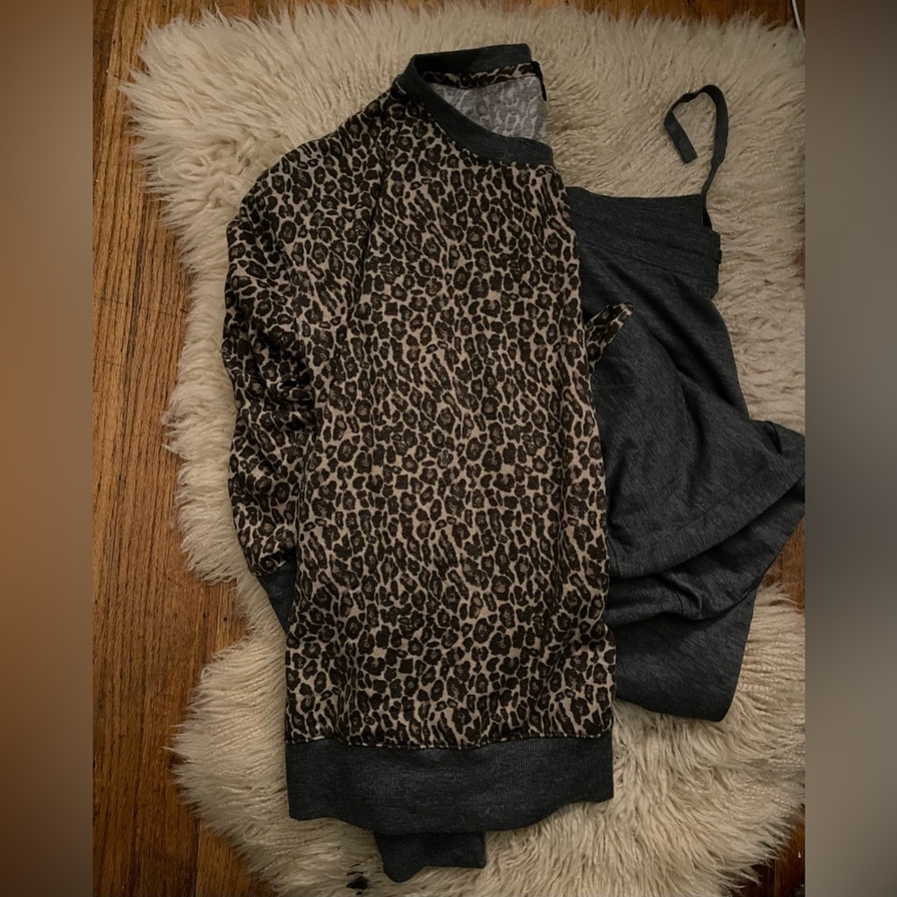 Leopard lounge set